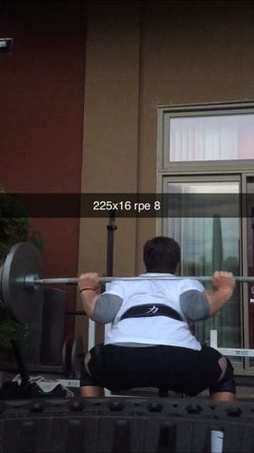Customer photo review of Narrow 7.6cm Black Lever Belt, 10mm - IPF Approved