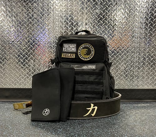 Customer photo review of Training Backpack 2.0, Black - Add Extra Patches