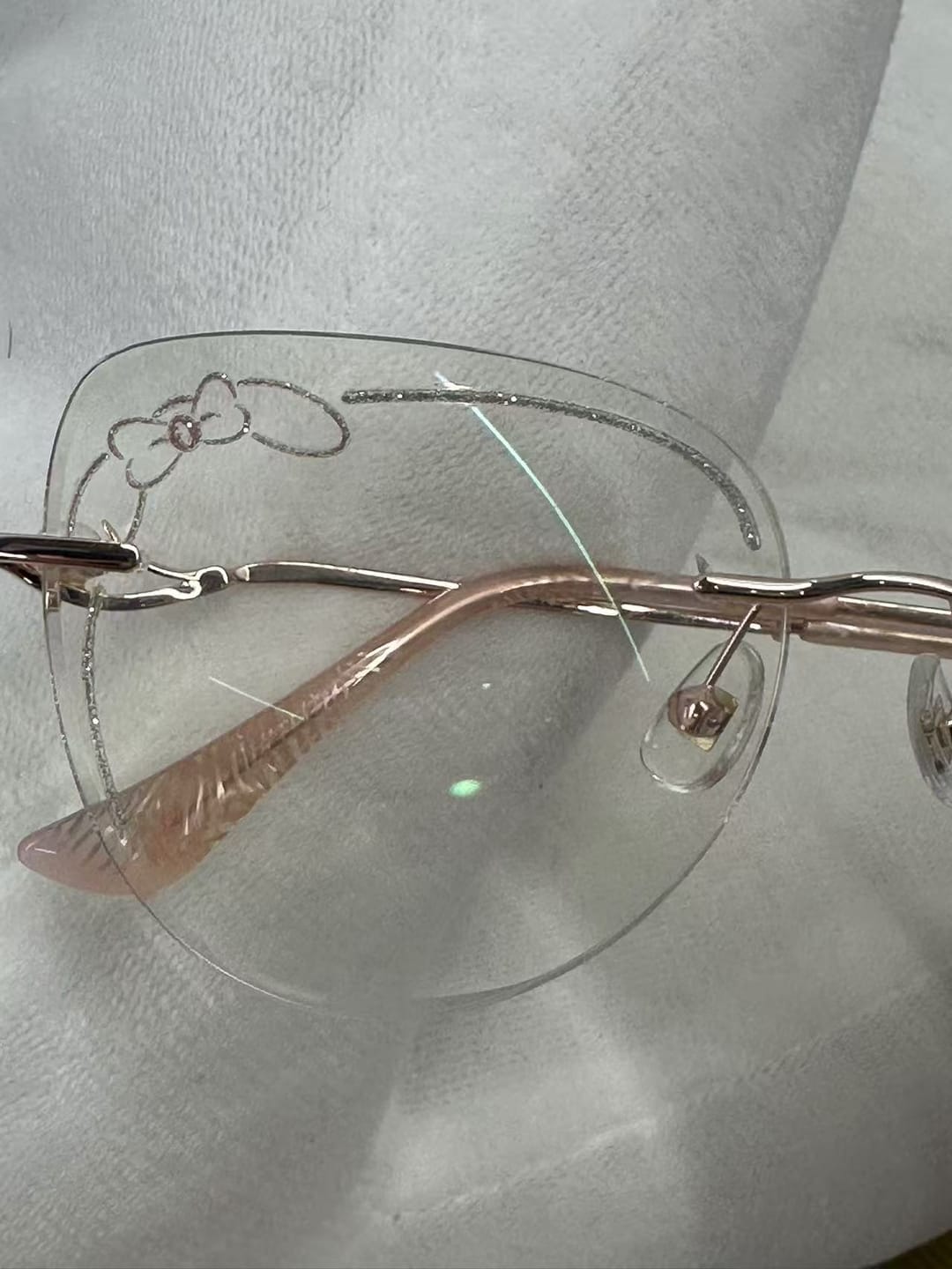 Customer photo review of Melo Eyeglasses