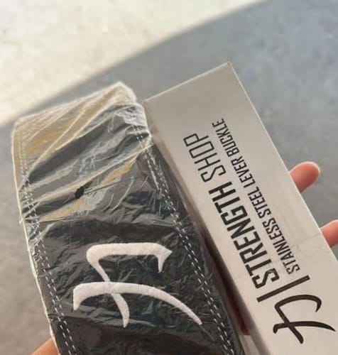 Customer photo review of Black Lever Belt, 13mm - IPF Approved