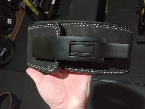Customer photo review of Black Lever Belt, 13mm - IPF Approved