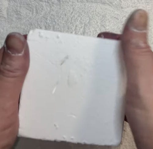 Customer photo review of Magnesium Carbonate Chalk - Case of 4 Blocks