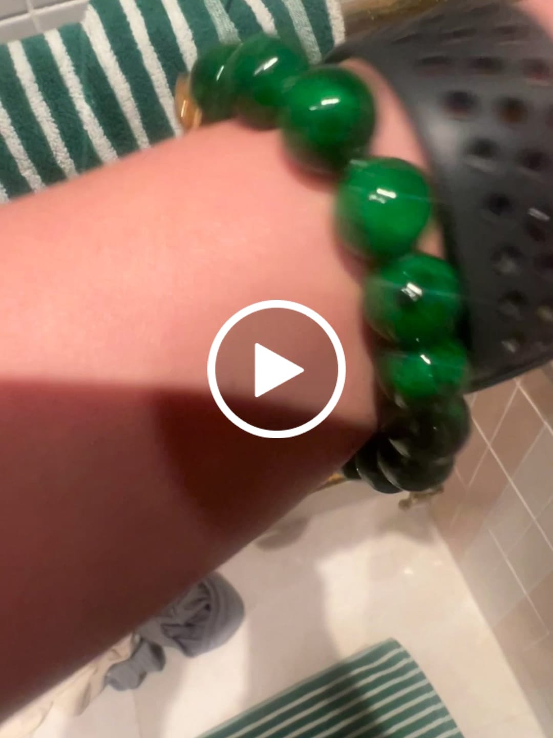 Customer video review of Buddha Stones FengShui PiXiu Jade Protection Bracelet
