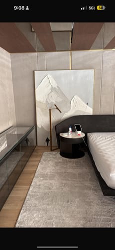 Customer review photo for Plaster Art Texture Painting #SG177