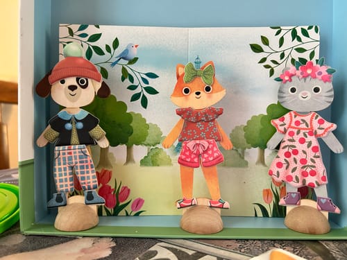 Customer photo review of Juego de collage Bonjour Paris - Design By Djeco