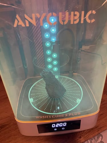 Customer photo review of Anycubic Wash & Cure 3 Plus