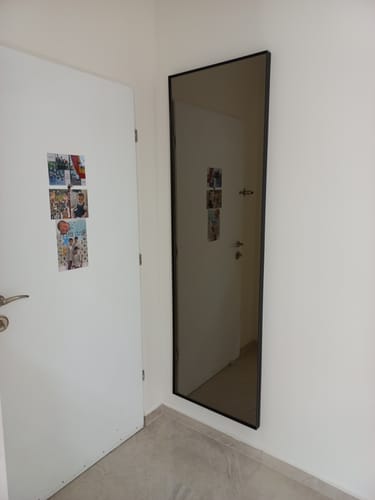 Customer photo review of דלת מראה להסתרת ארון חשמל