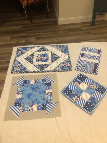 Customer photo review of Mrs Quilty Subscription Box