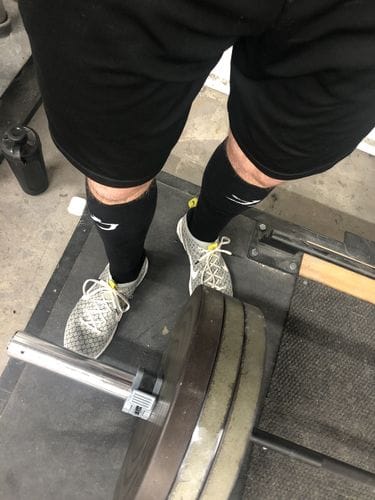 Customer photo review of Black Deadlift / Weightlifting Socks