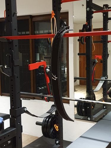 Customer photo review of Narrow 7.6cm Black Lever Belt, 10mm - IPF Approved