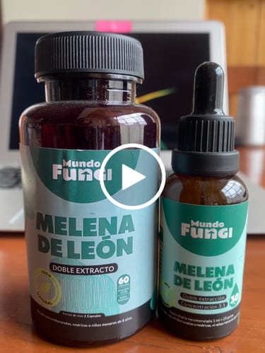 Customer video review of Melena de León Cápsulas + Gotas - Extracto Ultra Concentrado