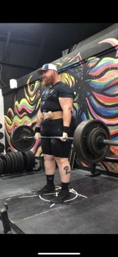 Customer photo review of Black Singlet, Unisex – IPF Approved