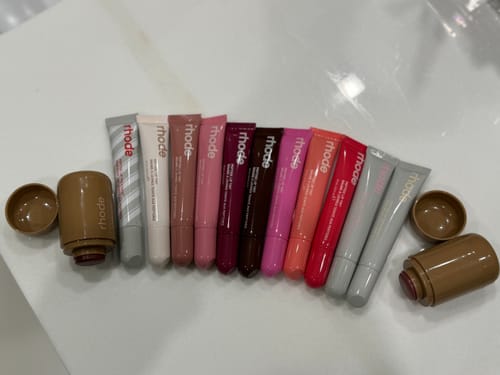 Customer photo review of peptide lip tint /  raspberry jelly -  crushed berry - Disponivel