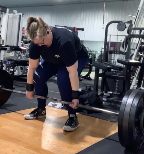 Customer photo review of Stealth Black Wrist Wraps – Medium, 30cm/60cm or 90cm, IPF Approved