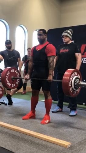Customer photo review of Black Singlet, Unisex – IPF Approved