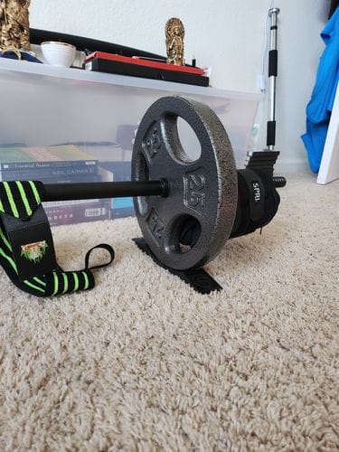 Customer photo review of Strength Shop Deadlift Wedge Black