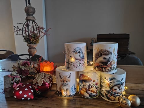 Customer photo review of Sublimatie Spaarpot (hervulbaar) Keramisch