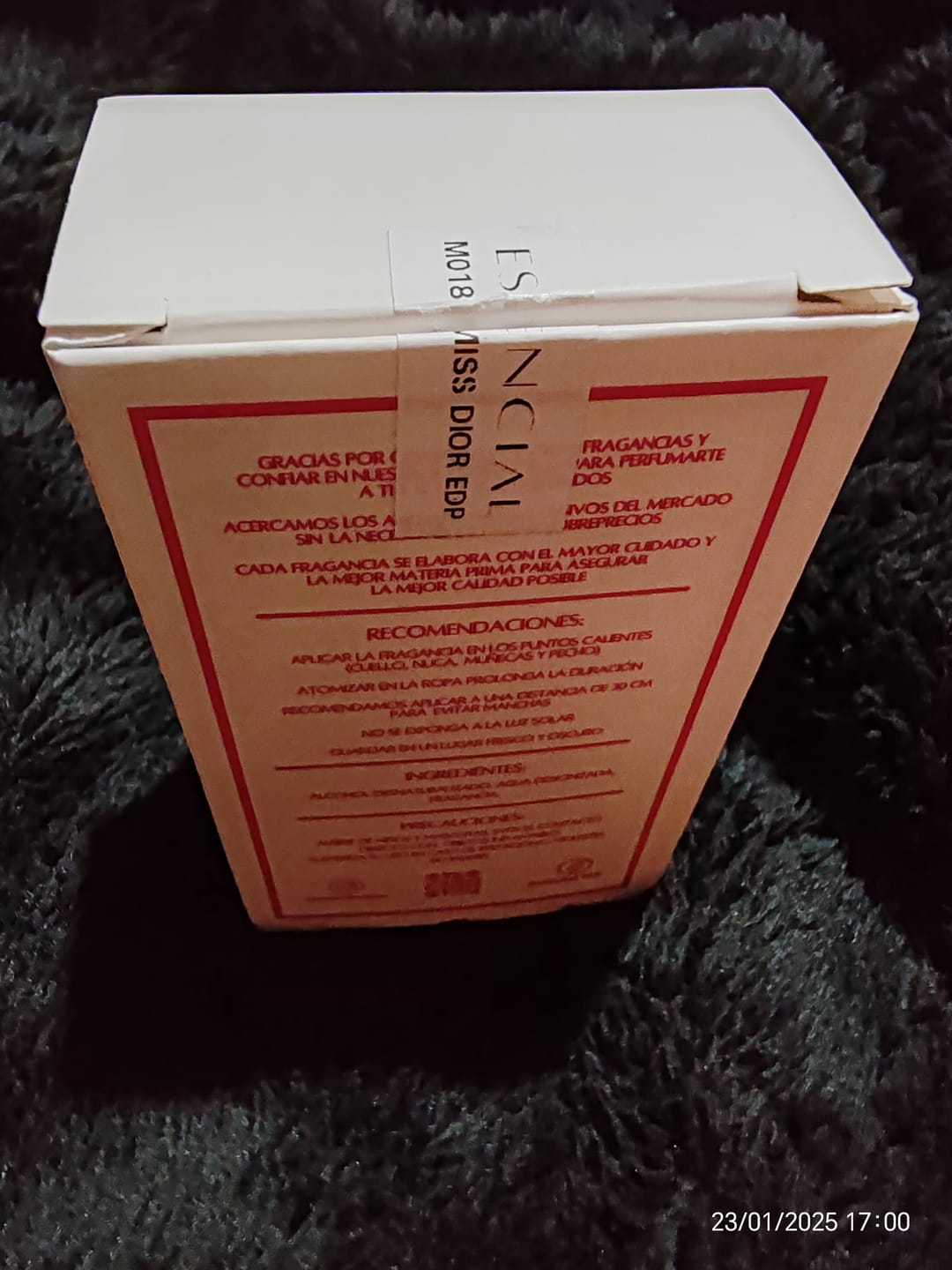 Customer photo review of M018 Inspirado en: Miss Dior Eau de Parfum (2017) - Dior