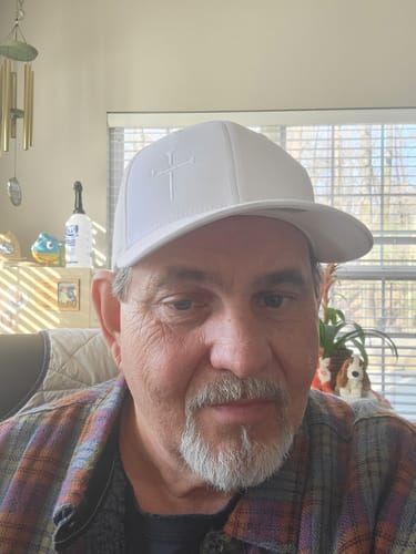 Customer photo review of Nail Cross Lower Left Whiteout Version Hat
