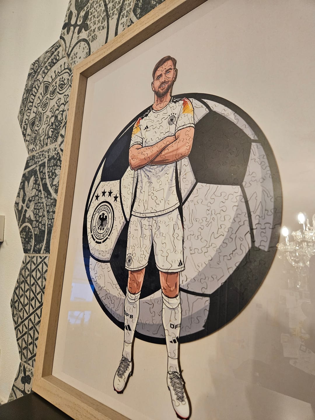 Customer photo review of Niclas Füllkrug - Holzpuzzle