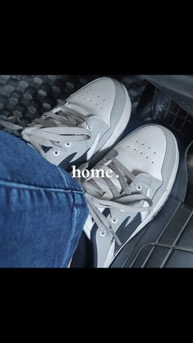 Customer photo review of ROSCO Pebble Grey Men's casual sneaker