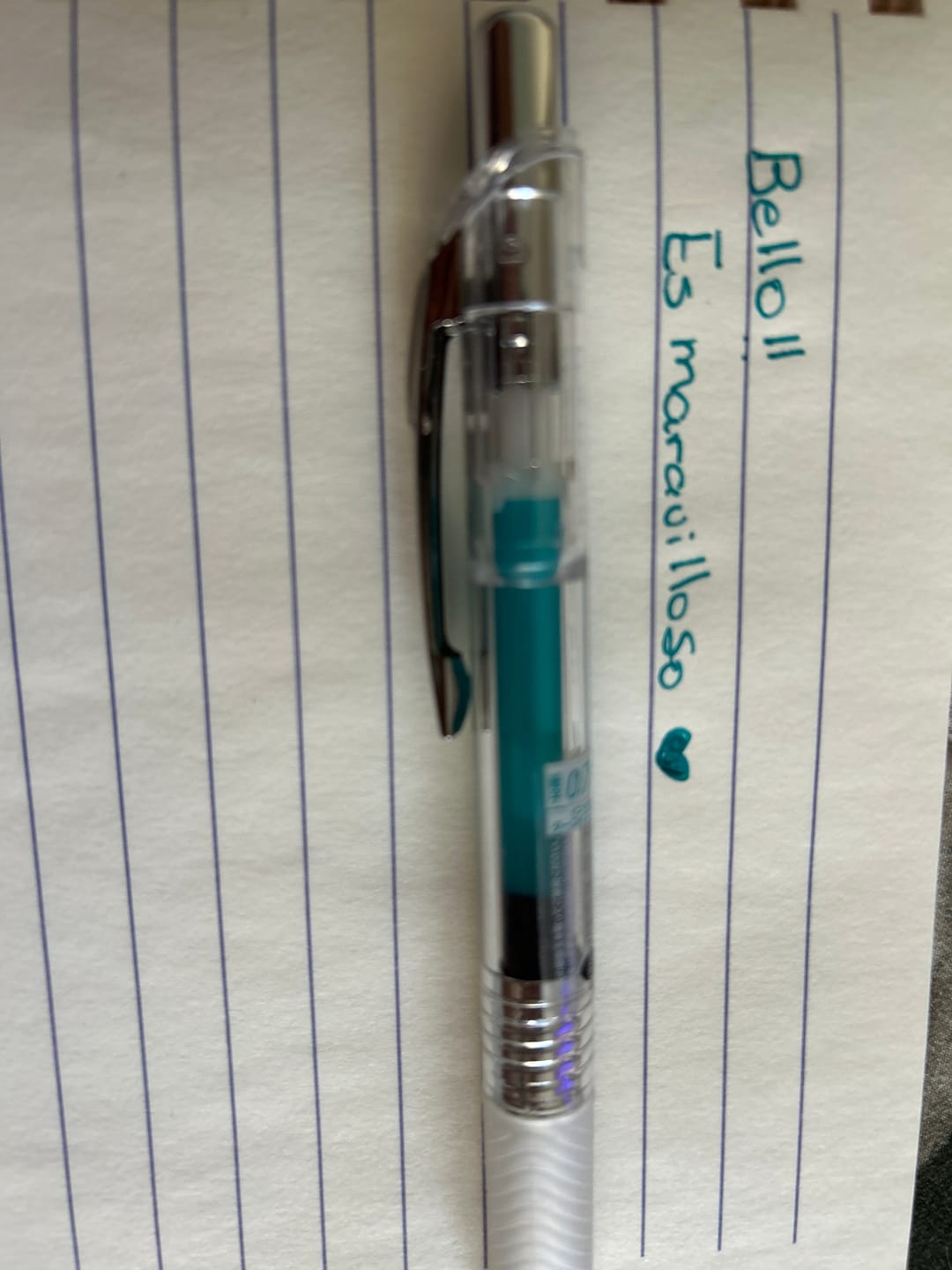 Customer photo review of Pentel - Lápiz Gel Energel Infree 0,7 mm