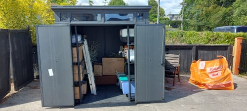 Customer photo review of Venetian Shed 7x7 Brown 2.16m x 2.16m - Signature Collection