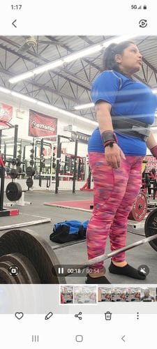 Customer photo review of Riot Deadlift Slippers - IPF Legal