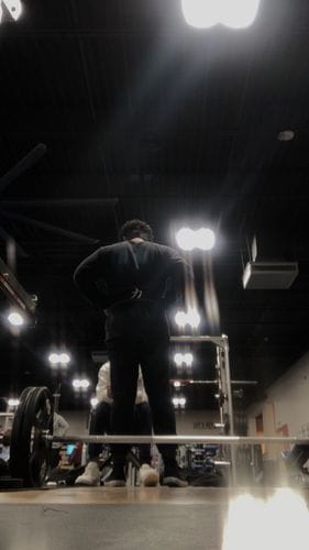 Customer photo review of Double Prong Belt, All Black, 10MM - IPF Approved