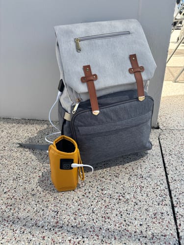 Customer photo review of LuxeLittleOne™ Luxury Baby Bag