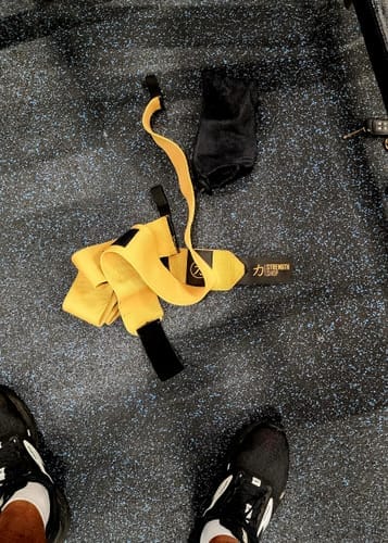 Customer photo review of Gold Wrist Wraps – Medium, 30cm/60cm or 90cm, IPF Approved