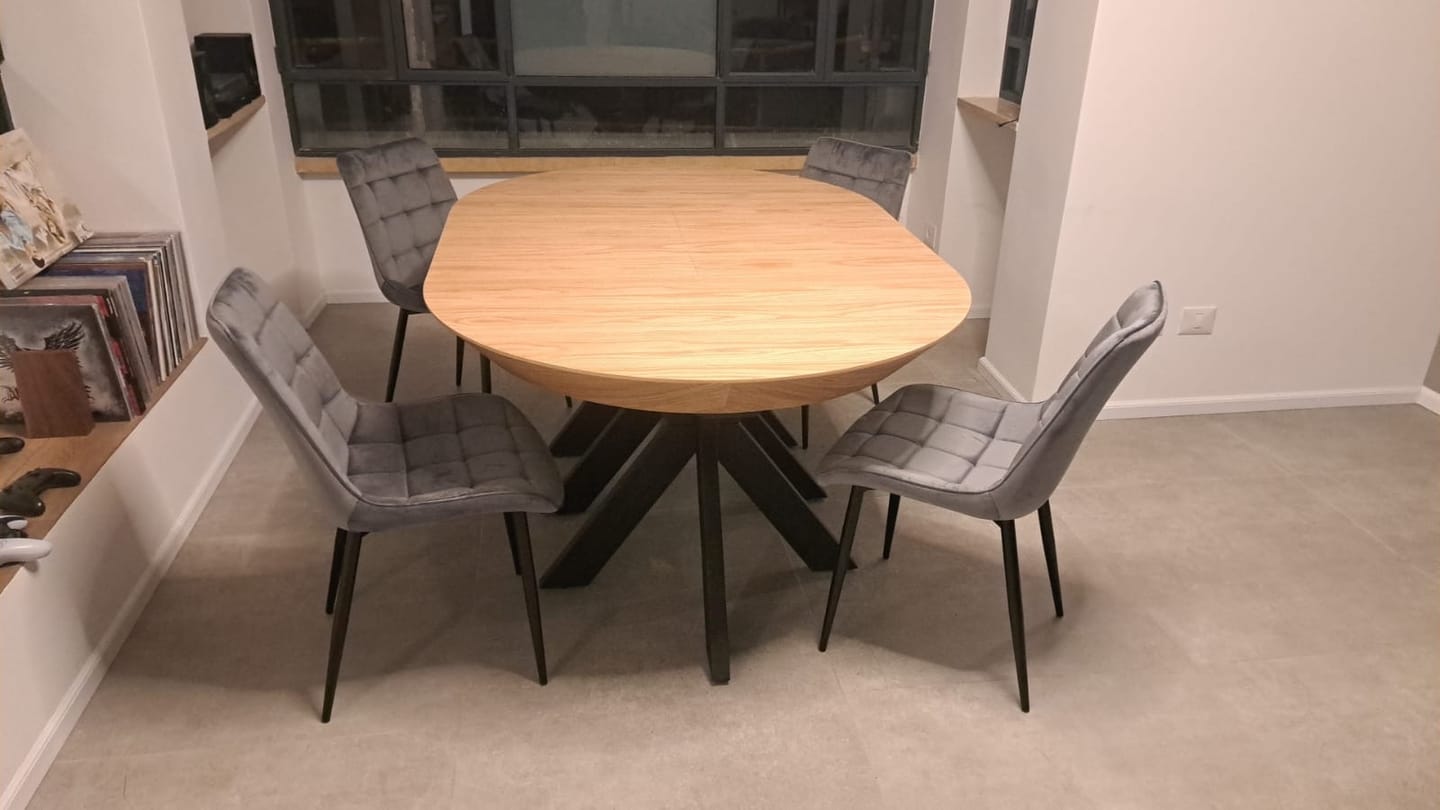 Customer photo review of שולחן פינת אוכל דגם פלורידה - Florida