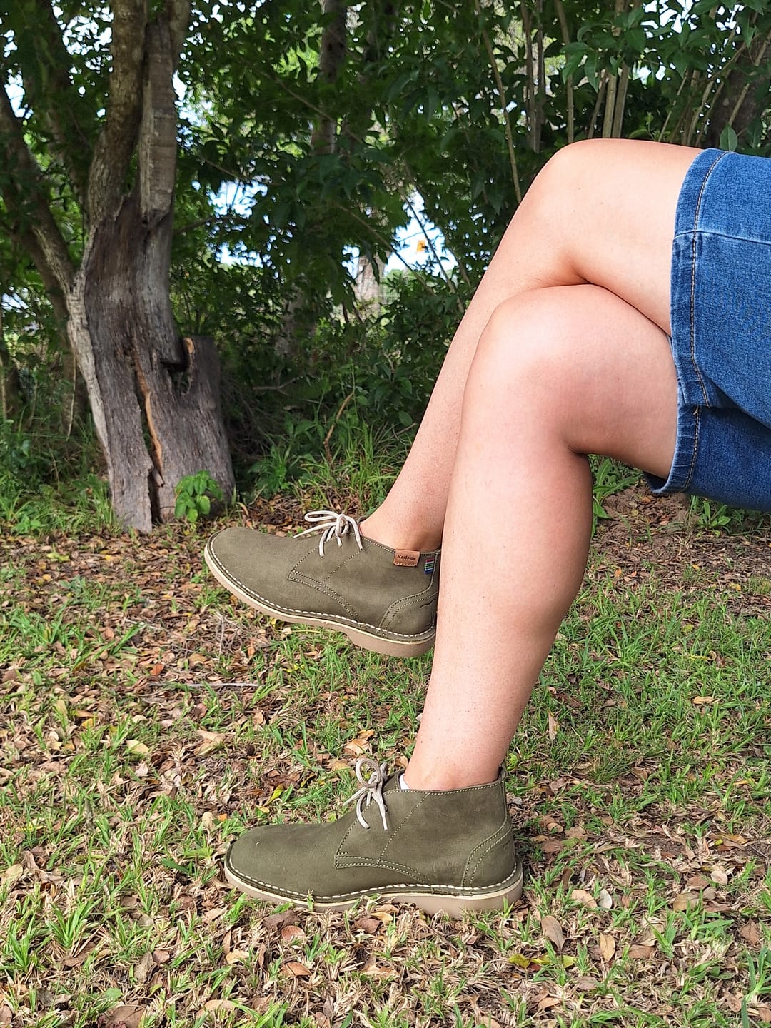 Customer photo review of Kariega Veldskoen (Natural Sole)
