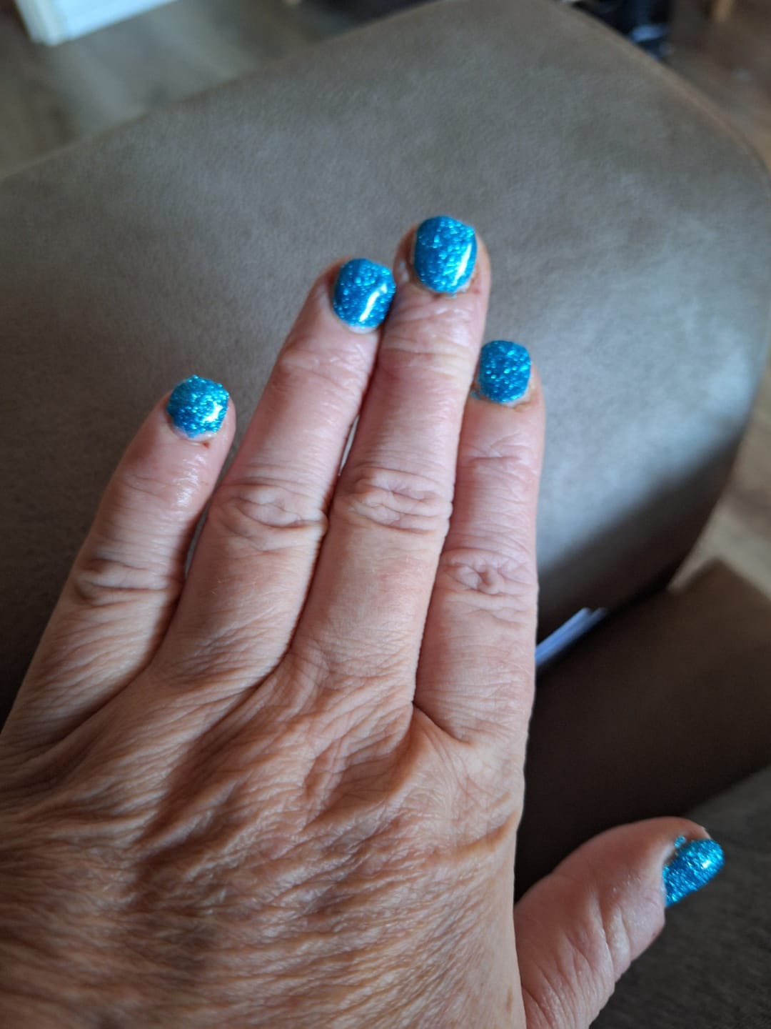 Customer photo review of Bamboo Bliss Dipping Powder