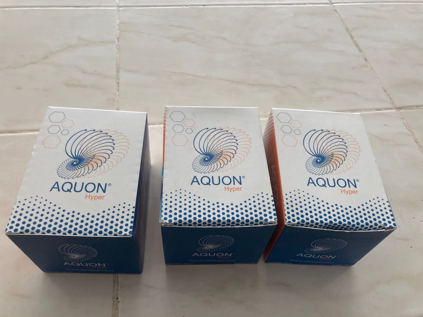 Customer photo review of Aquon Hyper® Electrolitos - Caja contiene 30 ó 10 sticks, cada stick es de 10 ml