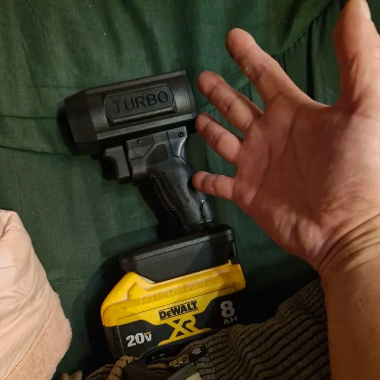 Customer photo review of Storm Industries | Jet Blower™