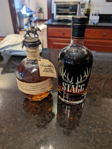 Customer photo review of Stagg Jr 125.9 Proof 23C - Kentucky Straight Bourbon Whiskey (750ml)