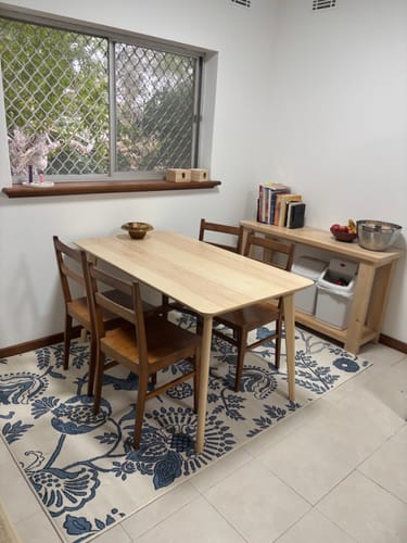 Customer photo review of Summer White Rug