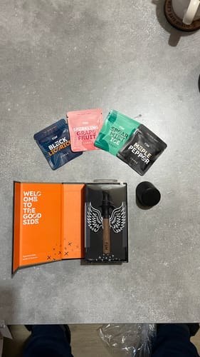 Customer photo review of Black Licorice (Free Gift)