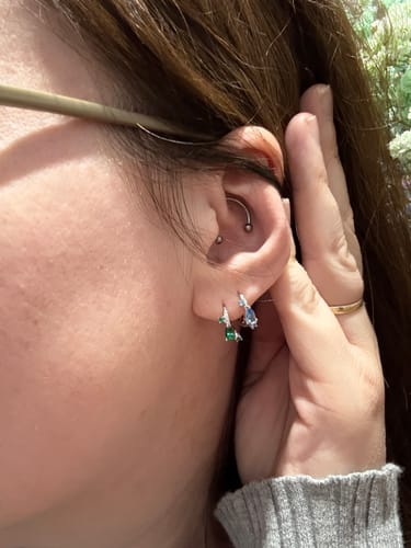 Customer photo review of Ethereal huggies silver/blue