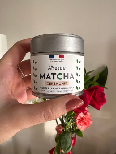 Customer photo review of THÉ MATCHA CÉRÉMONIE BIO