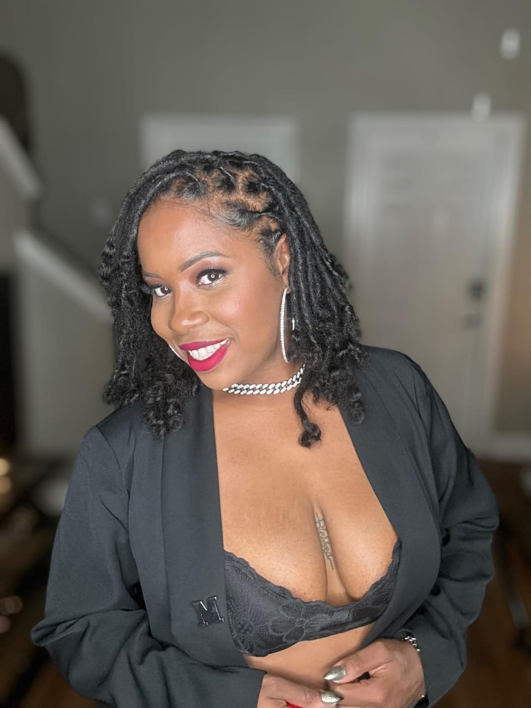 Customer photo review of MABEL NECKLACE, BRACELET AND HOOP  STACK(Ready to Ship)