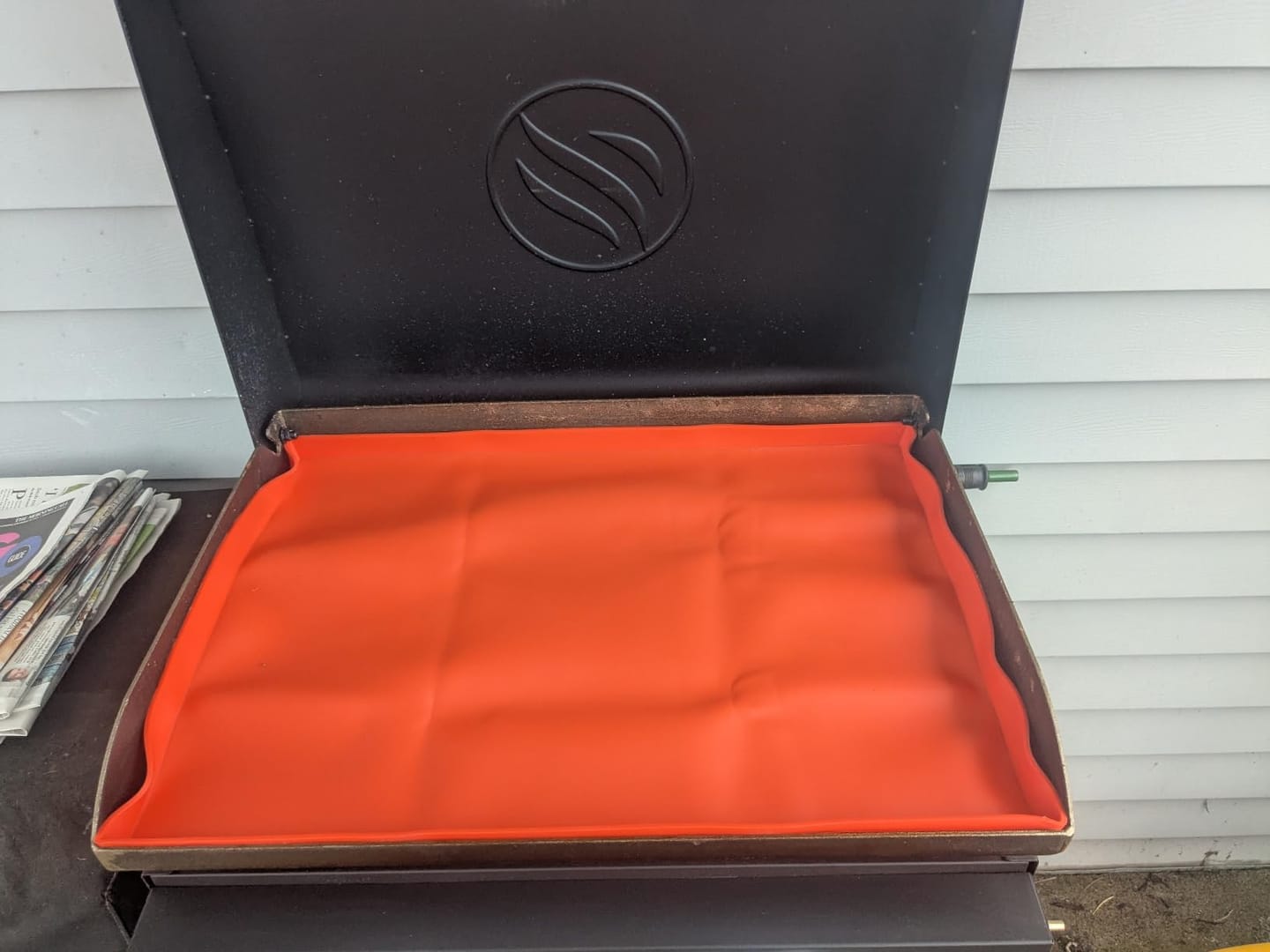 Customer photo review of Silicone Griddle Mat