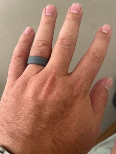 Customer photo review of The Ashen - Silicone Ring