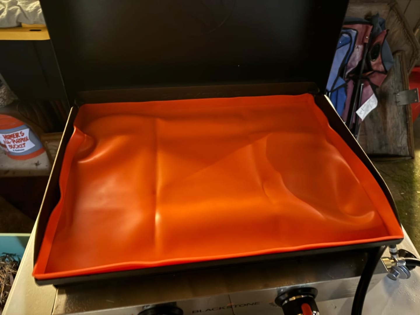 Customer photo review of Silicone Griddle Mat