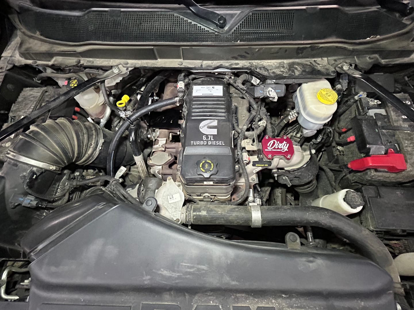 Customer photo review of 2009-2024 Cummins Dirty EGR/Cooler Delete (I67-EGR-A006)