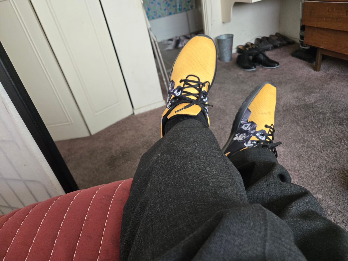 Customer photo review of The Beatles Sneakers