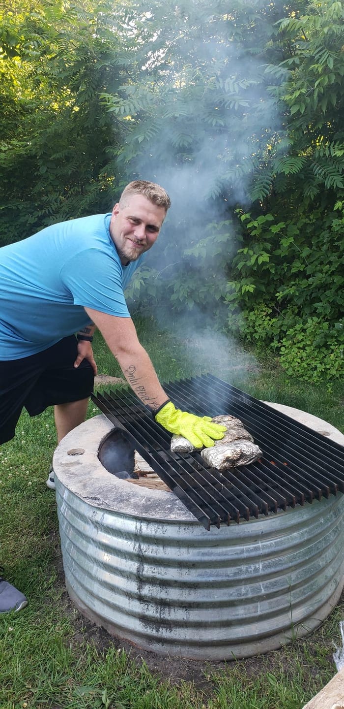 Customer photo review of Smoker Oven Gloves