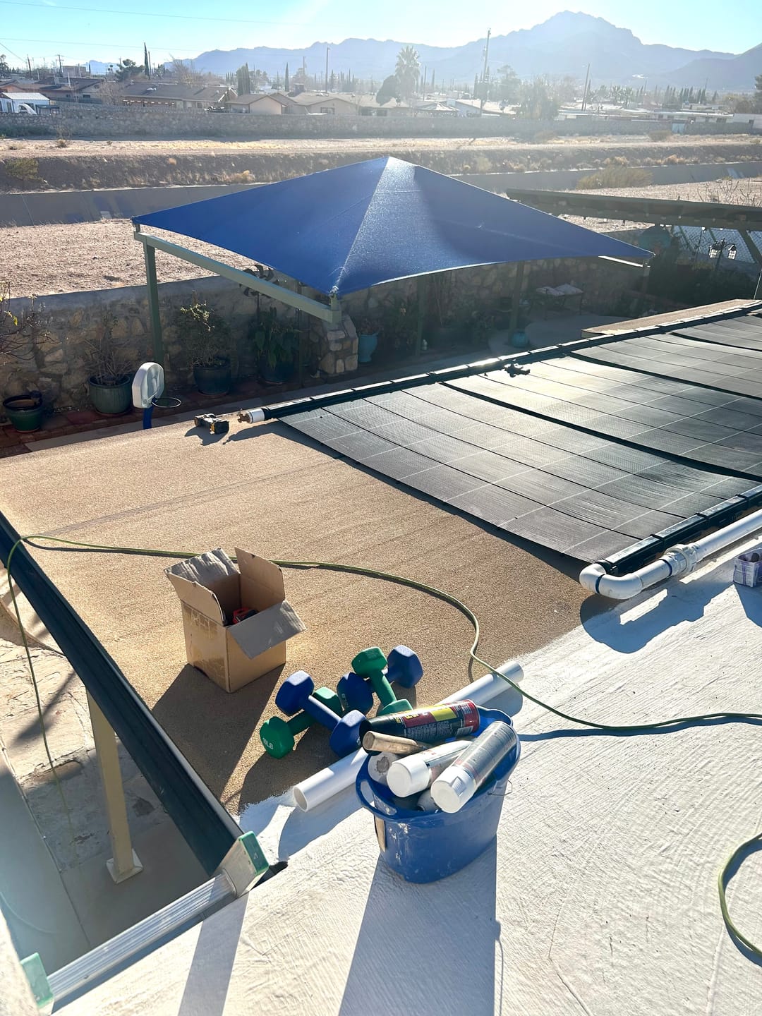 Customer photo review of Panel Clamp Assembly for Heliocol, SwimJoy & SwimLux Solar Pool Heaters