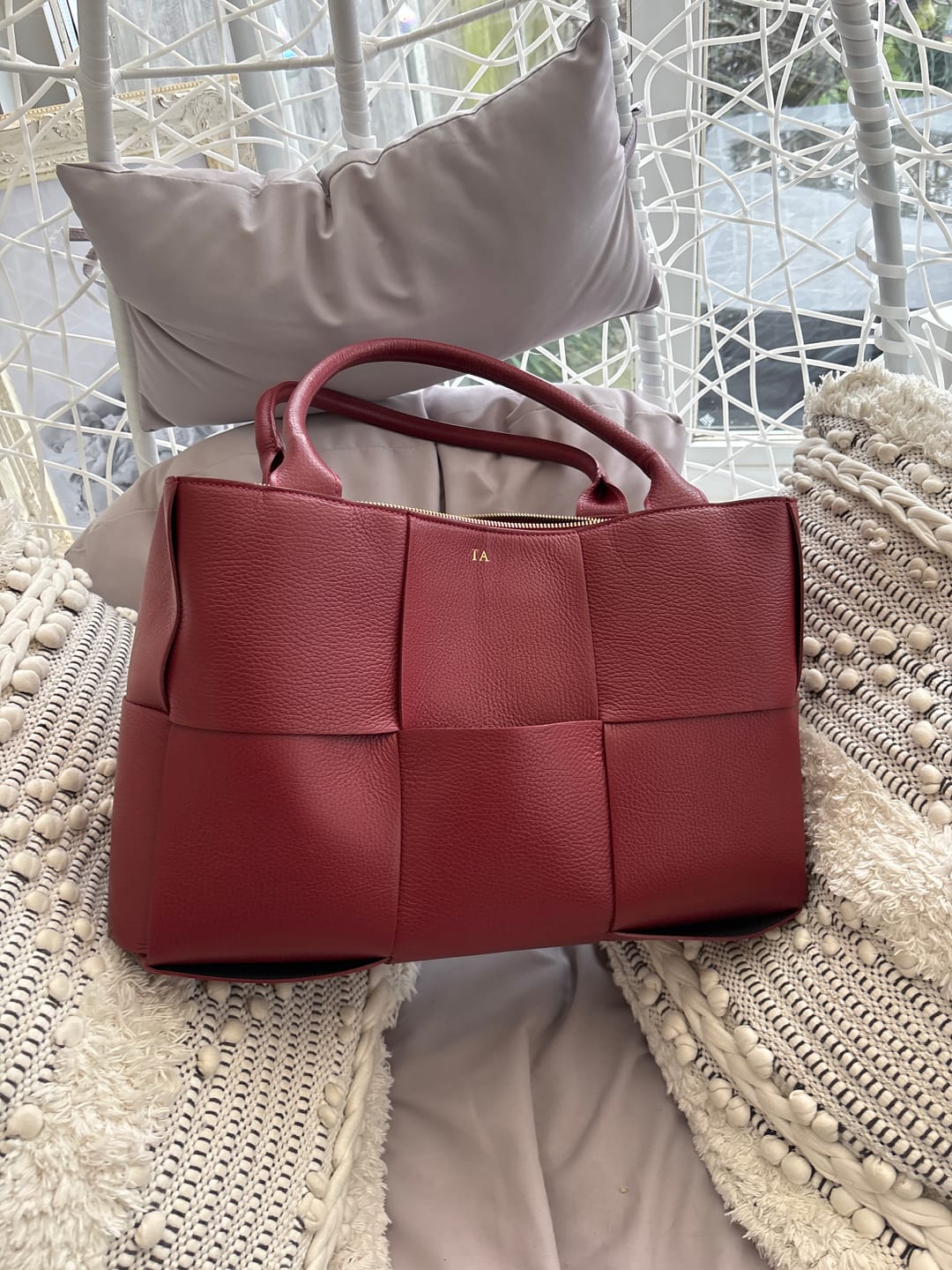 Customer photo review of The Lettie Tote Bag